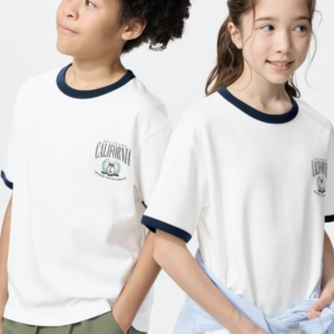 童裝 AIRism 棉質圓領 T 恤