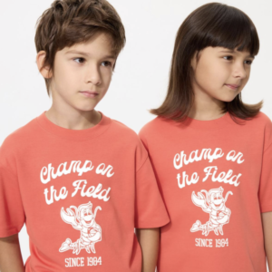 童裝 AIRism 棉質圓領 T 恤