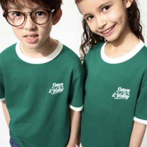 童裝 AIRism 棉質圓領 T 恤